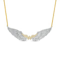 Wonder Woman Collection 2 CT. T.W. Diamond Wings Necklace in 10K Gold