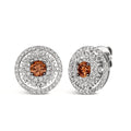 Le Vian Couture Earrings featuring 7/8 cts. Chocolate Diamonds , 1 1/8 cts. Vanilla Diamonds set in P95