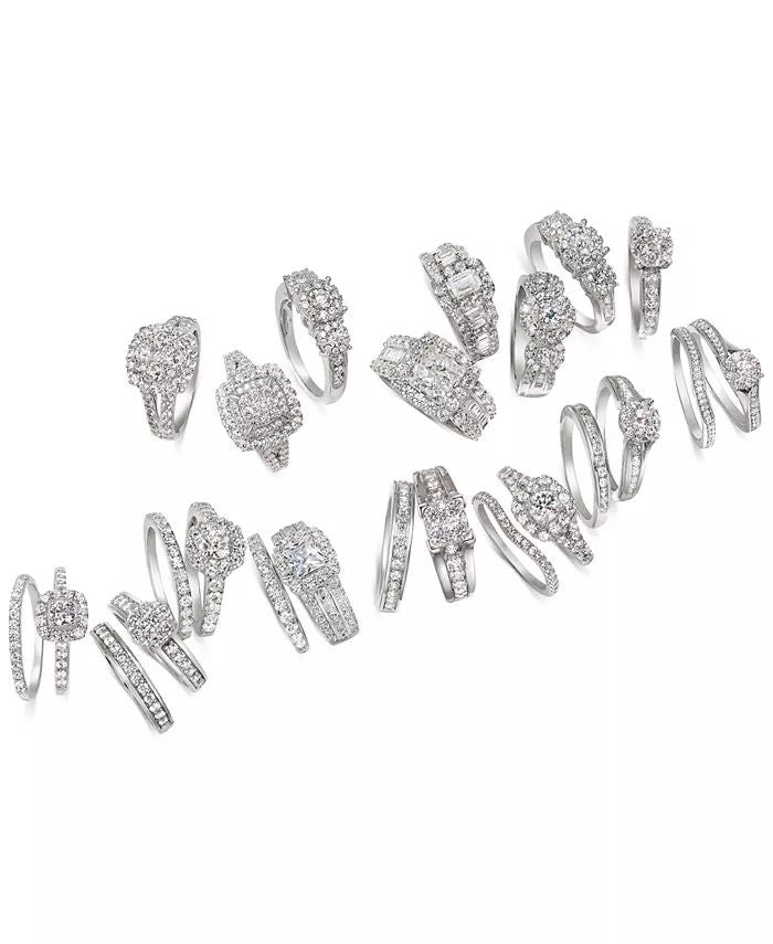 Diamond Three Stone Engagement Ring (3/4 ct. t.w.) in 14k Gold