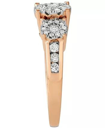 Diamond Three Stone Engagement Ring (3/4 ct. t.w.) in 16k Gold