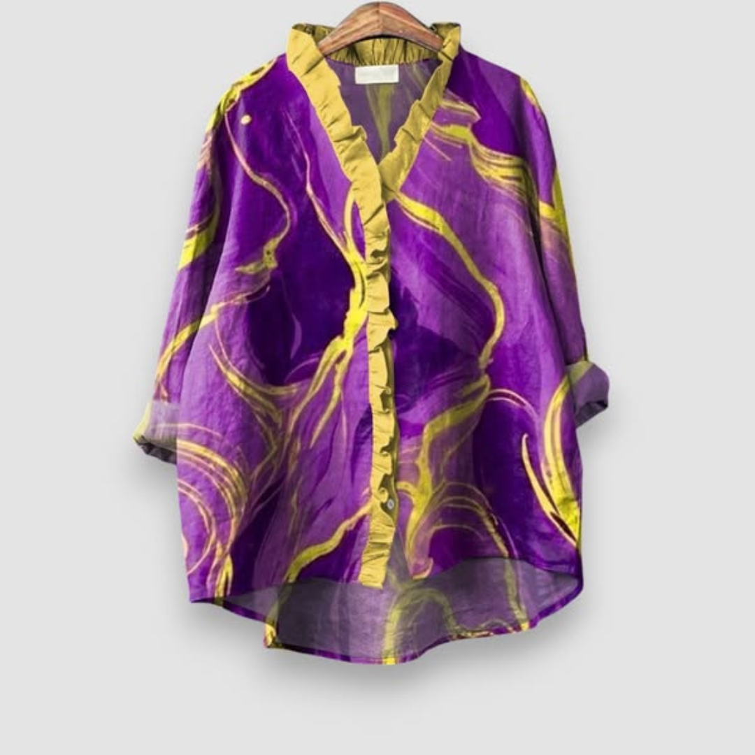 Alisa™ | Linen Blouse