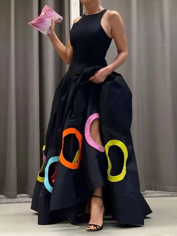 Auralia™ | The Pleated Perfection Maxi