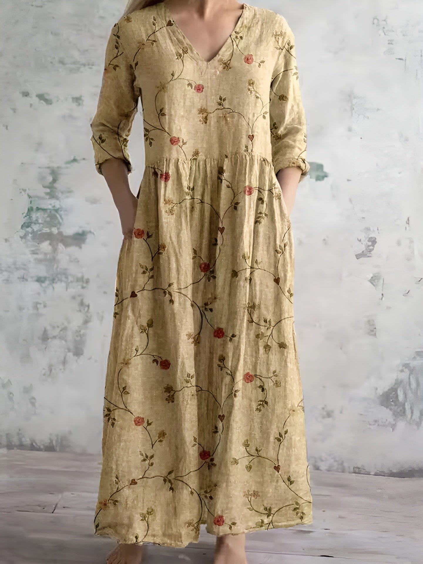 Celestine™ | Vintage-Inspired Boho Maxi Dress