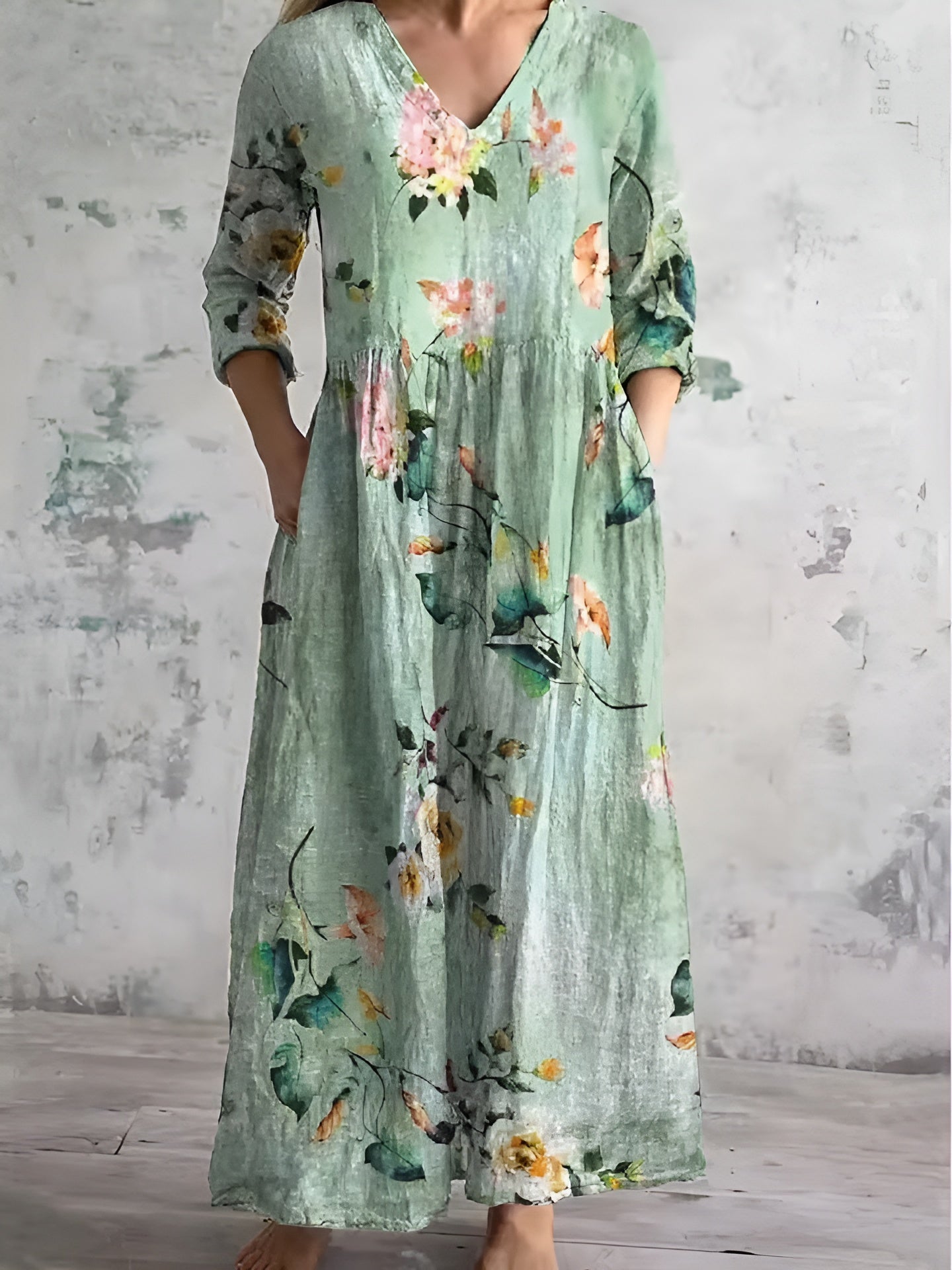 Celestine™ | Vintage-Inspired Boho Maxi Dress