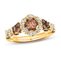 Le Vian Chocolate Diamond Ring 1 ct tw 14K Honey Gold