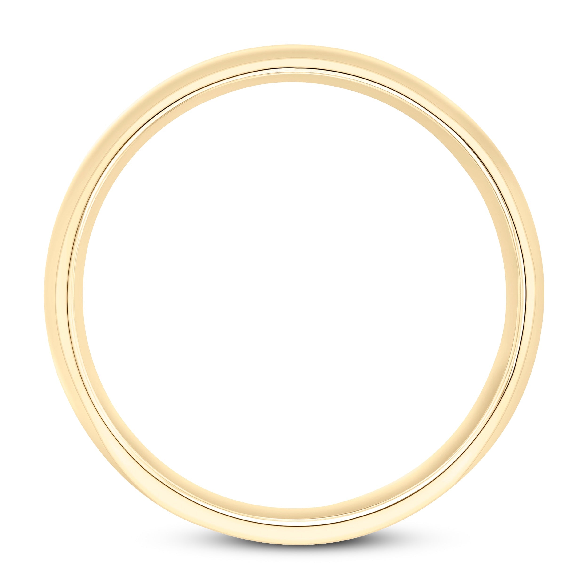 Wedding Band 14K Yellow Gold 6mm