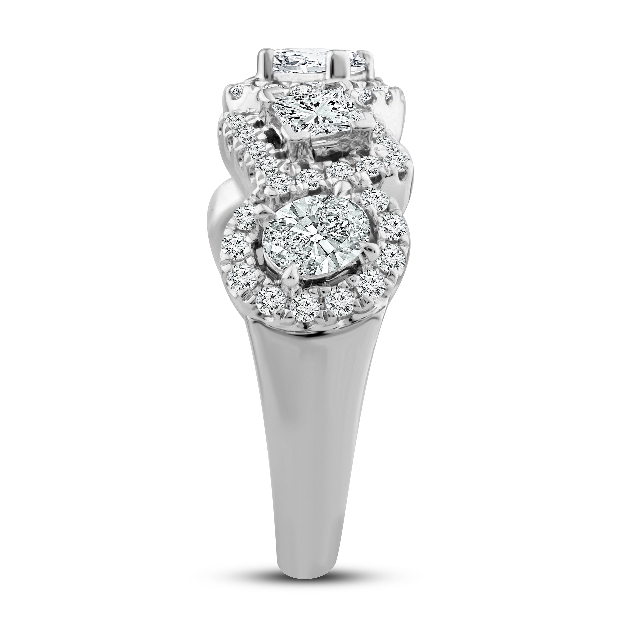 Everything You Are Diamond Ring 1-3/4 ct tw 10K White Gold