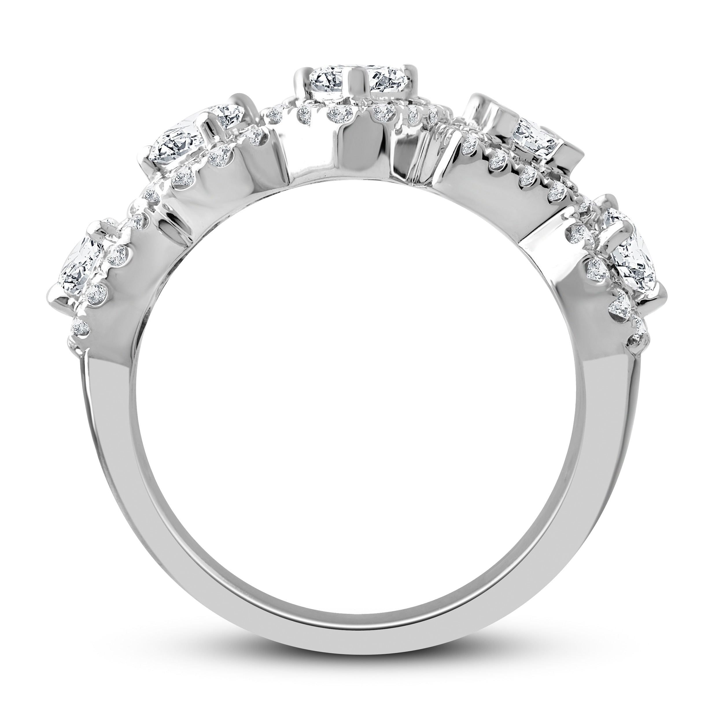 Everything You Are Diamond Ring 1-3/4 ct tw 10K White Gold