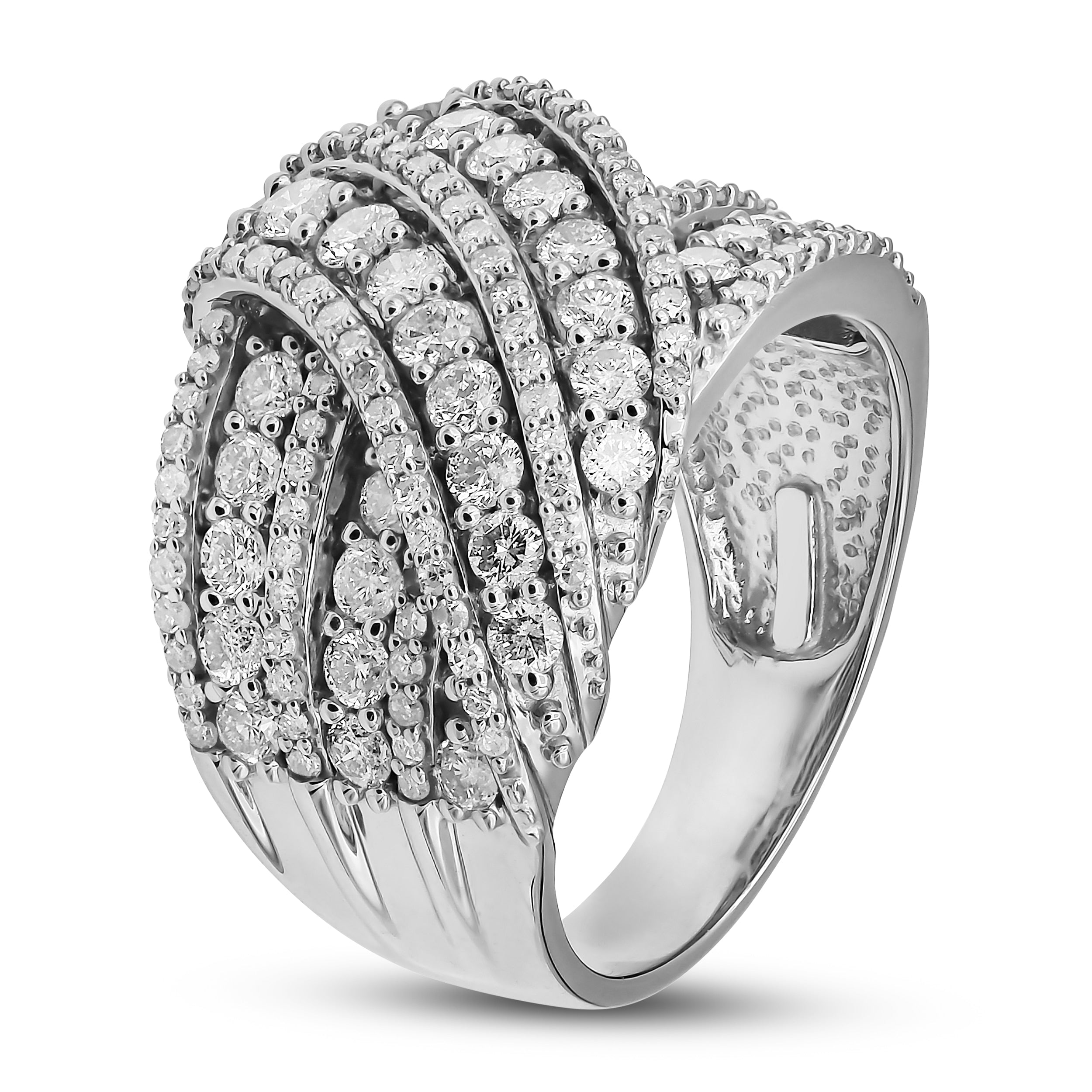 Diamond Ring 2 ct tw 10K White Gold