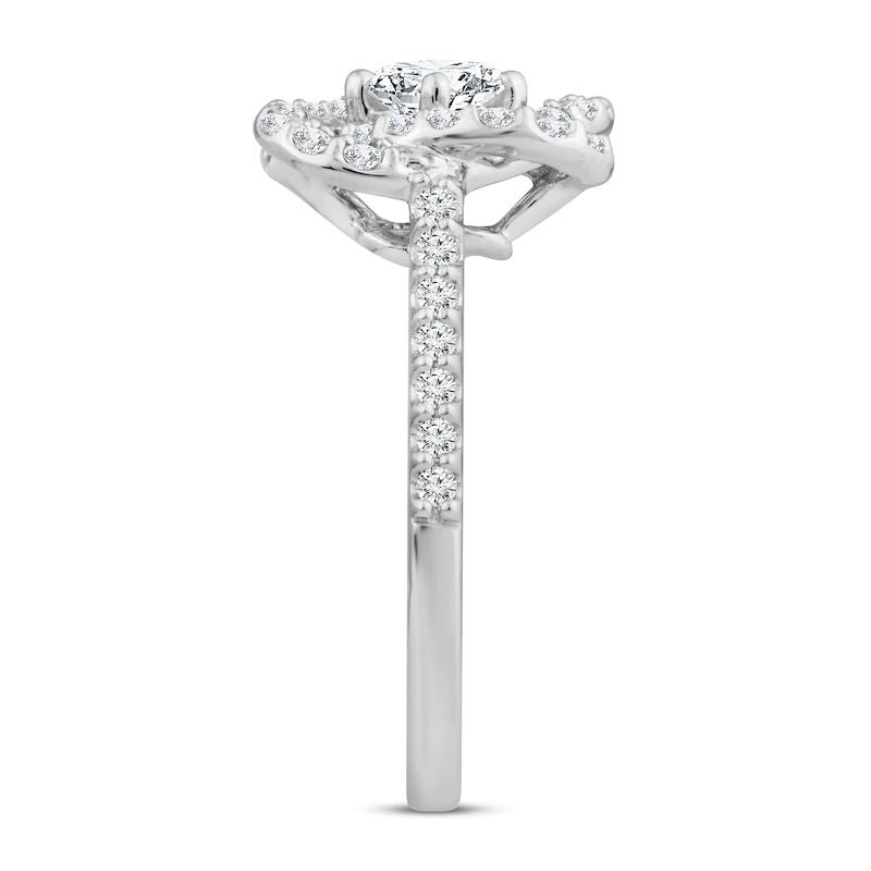 Center of Me Diamond Ring 1 ct tw 14K White Gold