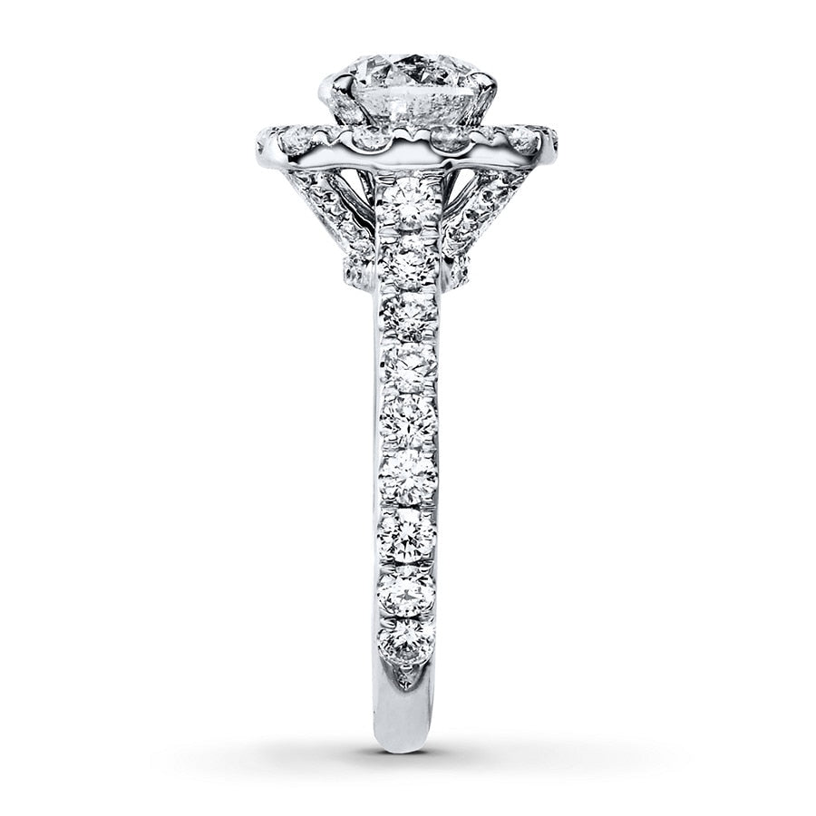 Neil Lane Engagement Ring 2-3/4 ct tw Diamonds 14K White Gold