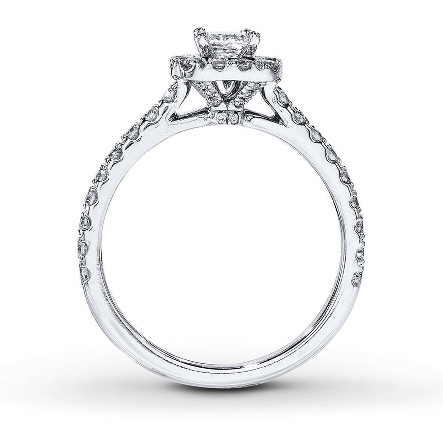 Neil Lane Engagement Ring 7/8 ct tw Diamonds 14K White Gold