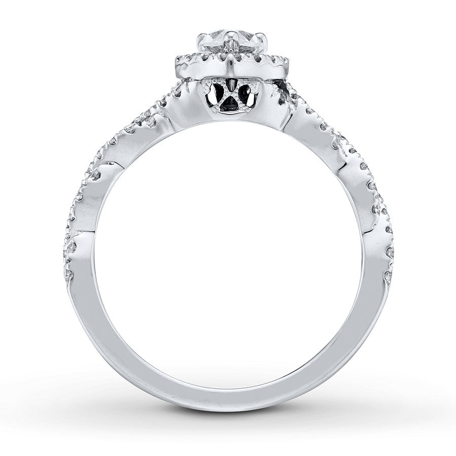 Neil Lane Engagement Ring 3/4 ct tw Diamonds 14K White Gold