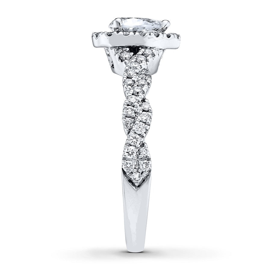 Neil Lane Engagement Ring 3/4 ct tw Diamonds 14K White Gold