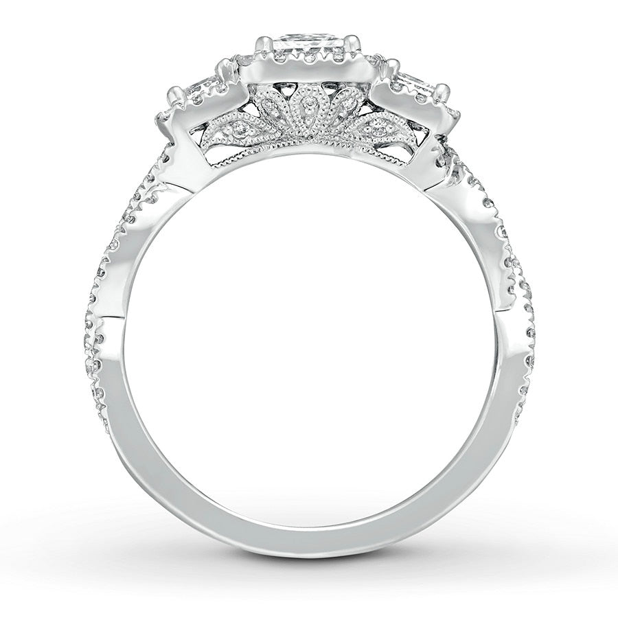 Neil Lane Engagement Ring 1-1/8 ct tw Diamonds 14K White Gold