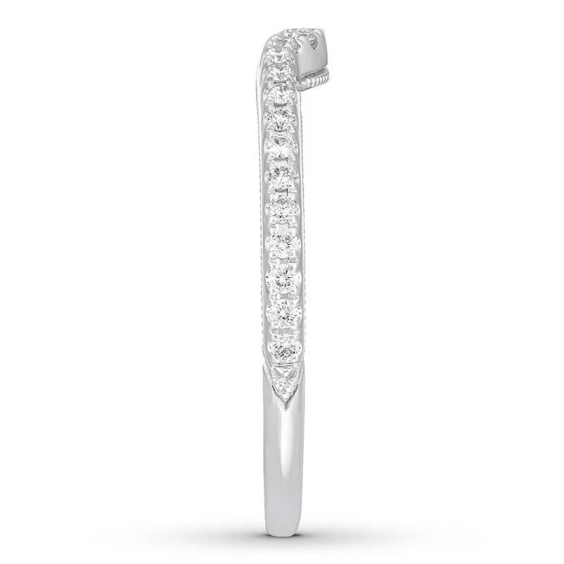 Neil Lane Diamond Bridal Set 1-7/8 ct tw Oval & Round-cut 14K White Gold