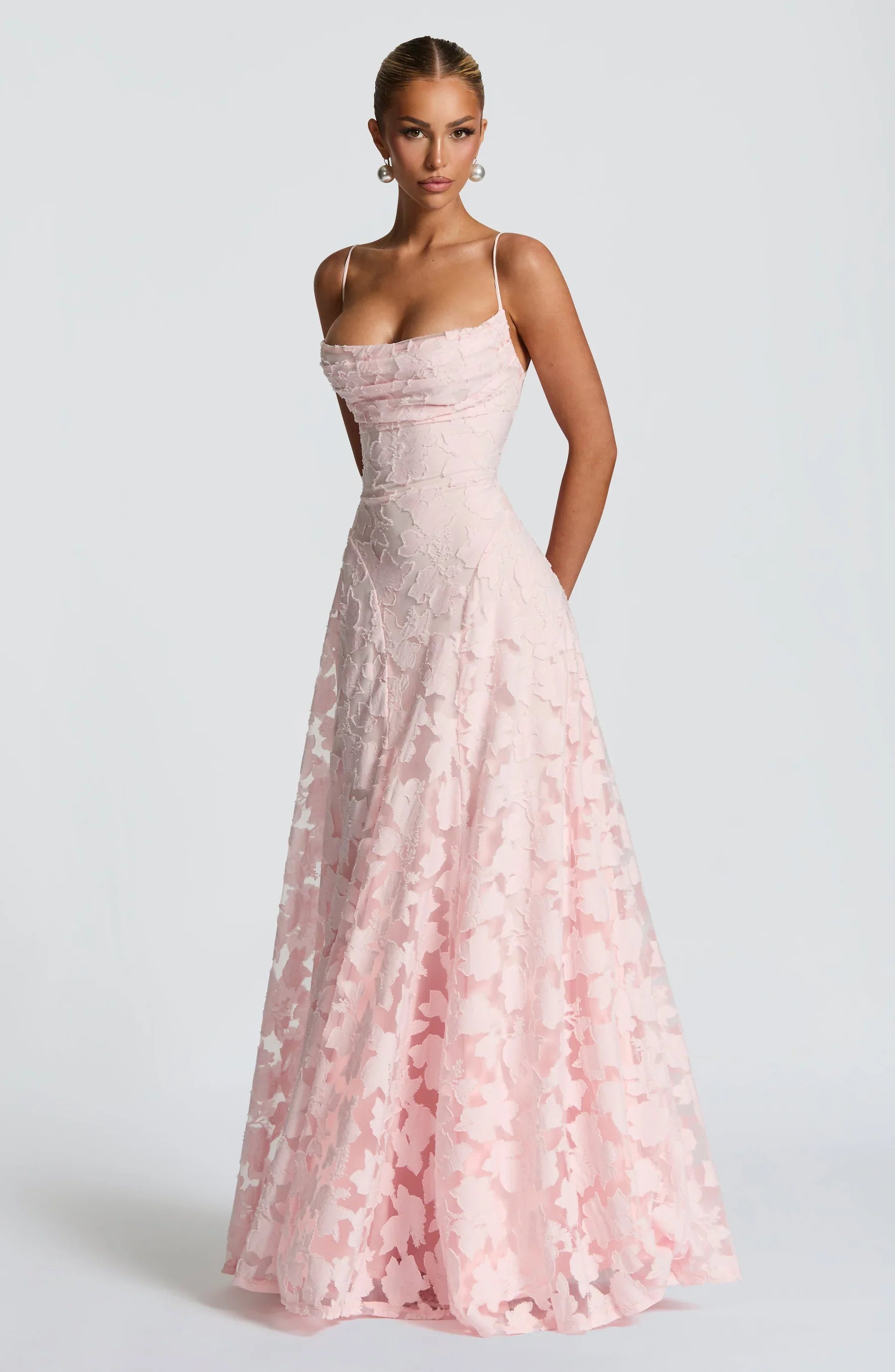 Francisa™ | Lace Corset Maxi Dress